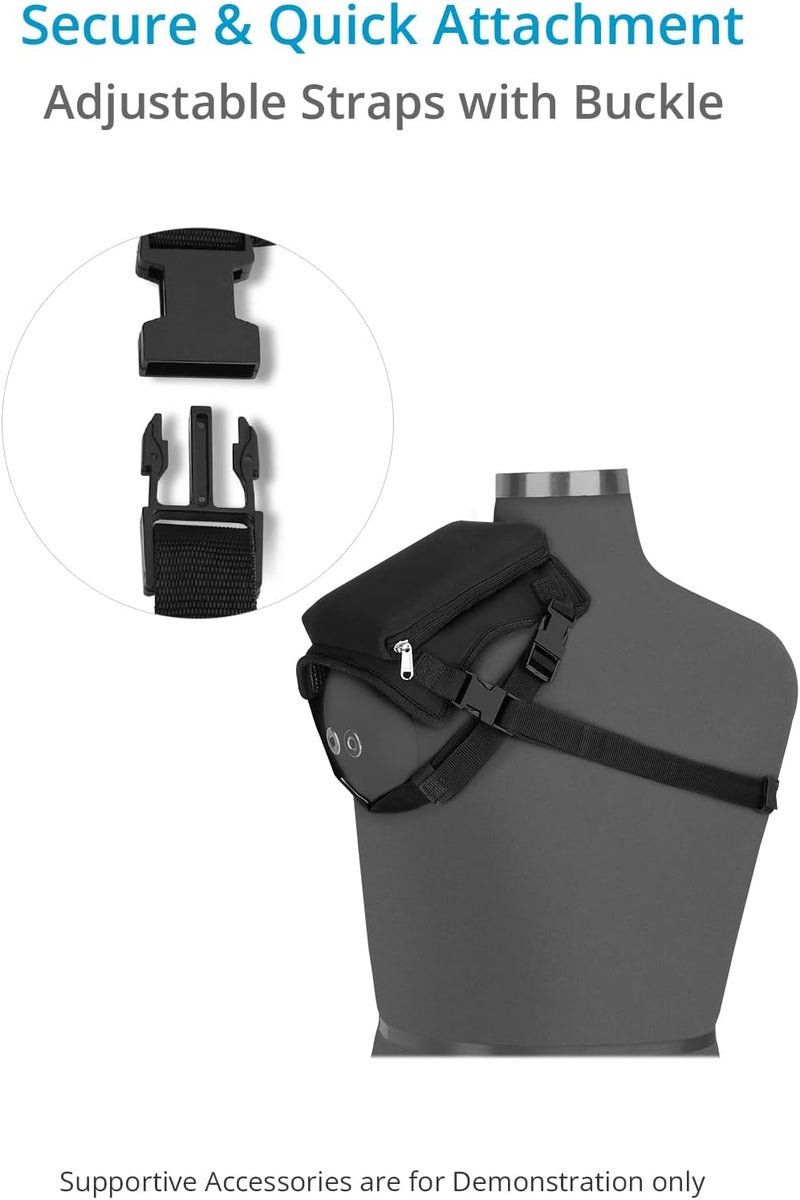 PROAIM Comfy Camera Shoulder Cushion Pad (Large Size) for Photographer, Video Maker & Filming Crew. Ergonomic Cushion Padding for Enhanced Comfort, Adjustable Straps with Quick Closer. - Image 4